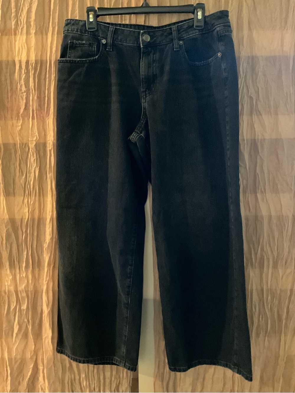 WOMEN’S WILD FABLE BLACK LOW-RISE BAGGY JEANS. SIZE 12R